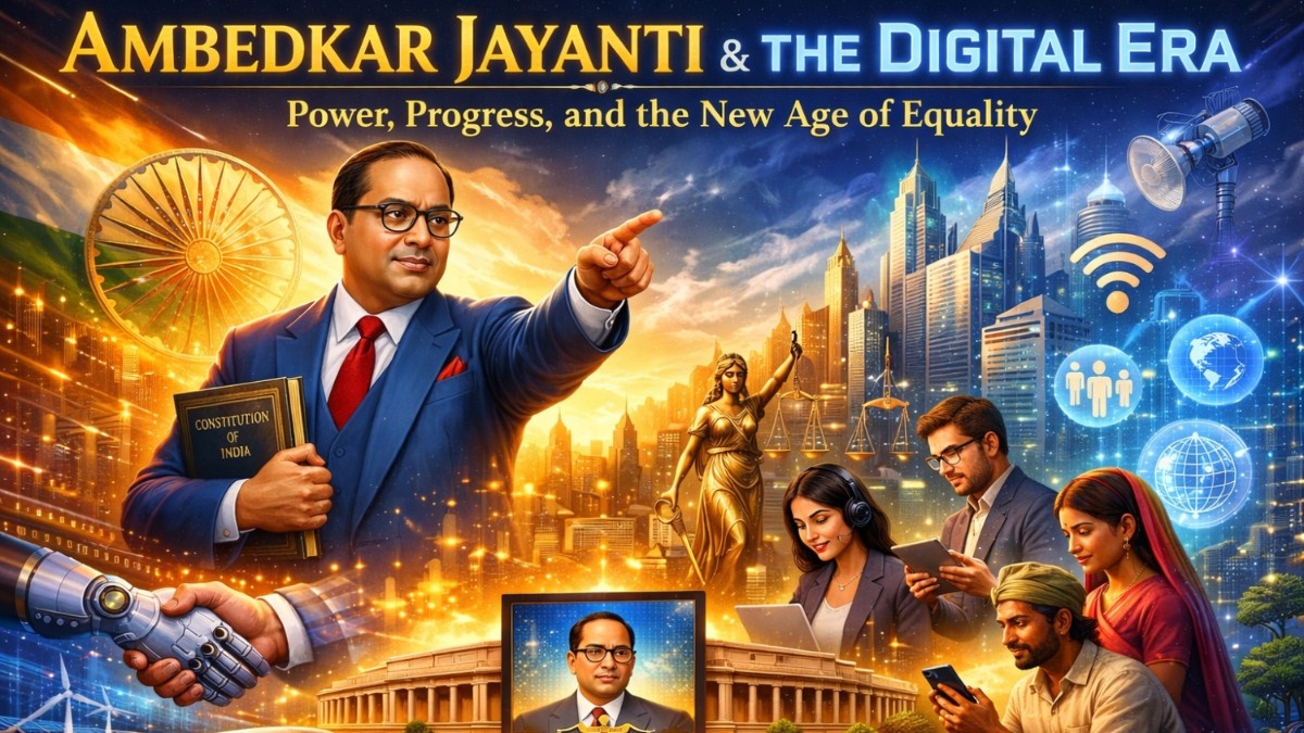 Ambedkar Jayanti & The Digital Era: Power, Progress, and the New Age of Equality