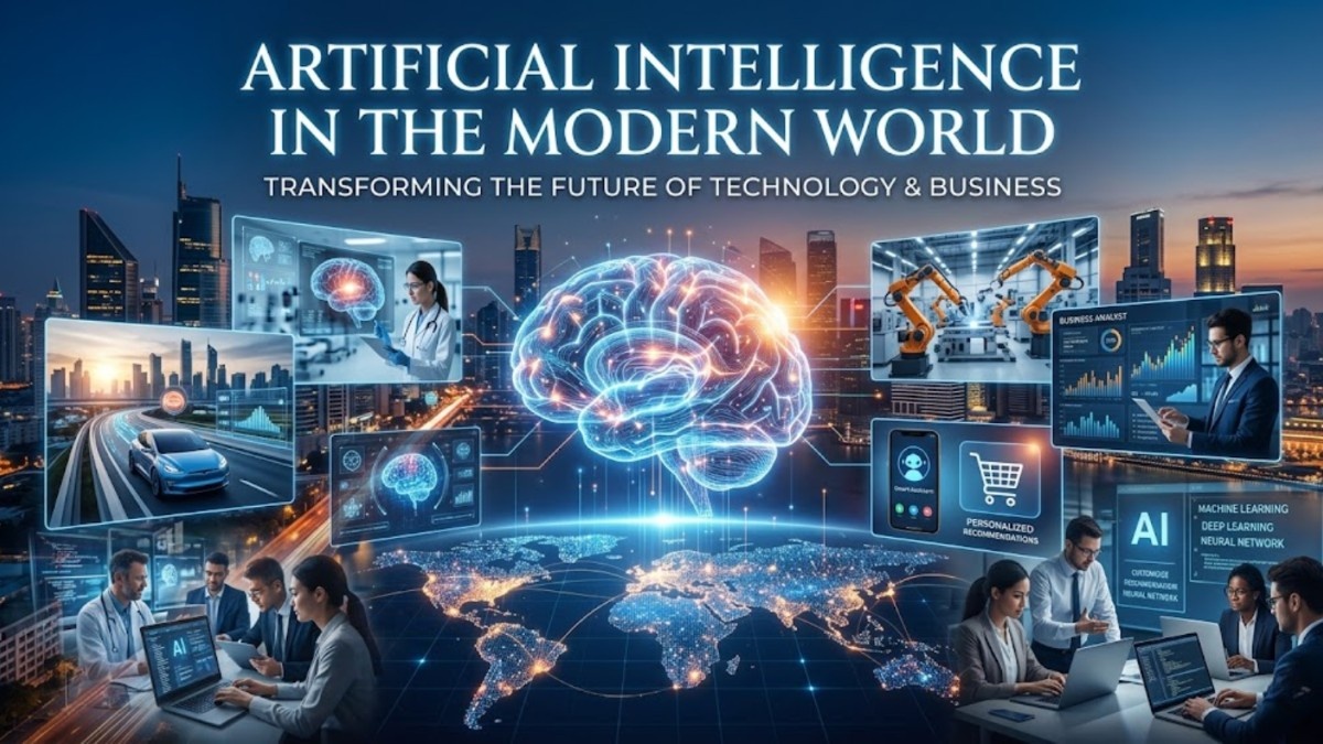 Artificial Intelligence in the Modern World: Transforming the Future of Technology and Business