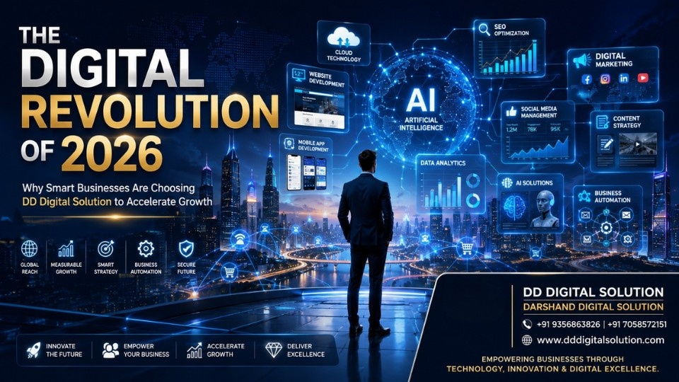 The Future Belongs to Digital Businesses: How DD Digital Solution Is Helping Companies Transform, Compete, and Grow in 2026