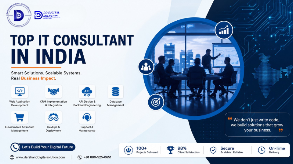 Top IT Consultant in India: How Darshand Digital Solution Transforms Businesses with Expert Web & CRM Solutions