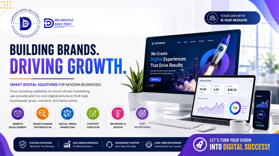 DD Digital Solution & Darshand Digital Solution: Redefining Digital Growth in the Modern Era