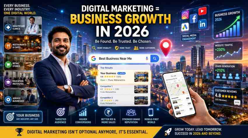 Why Every Local Business in India Needs Digital Marketing in 2026: The Ultimate Guide to Growth, Visibility, and Success