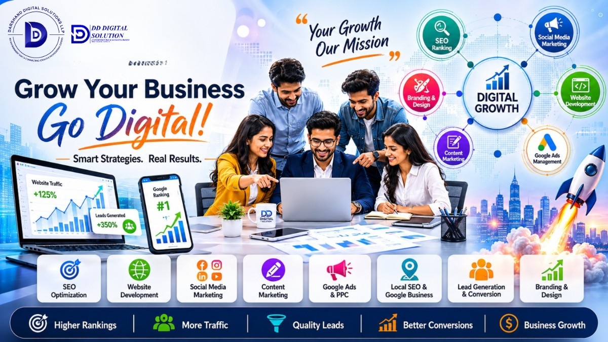 Why Businesses Need Professional Digital Marketing Services in 2026 – Powered by DD Digital Solution & Darshand Digital Solution