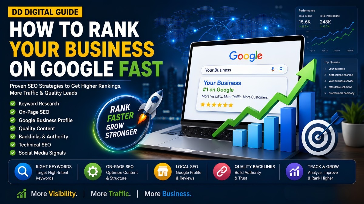 How to Rank Your Business on Google Fast – DD Digital Solution Guide