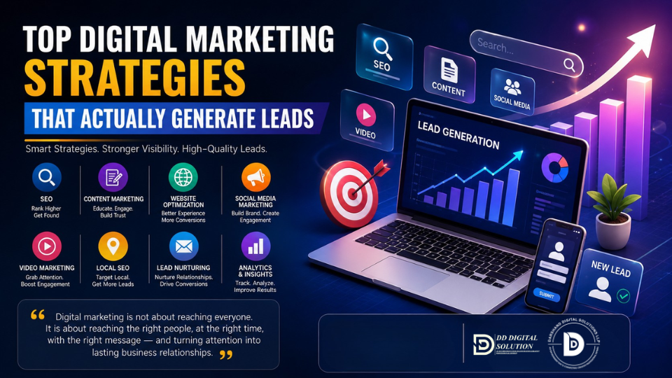 Top Digital Marketing Strategies That Actually Generate Leads