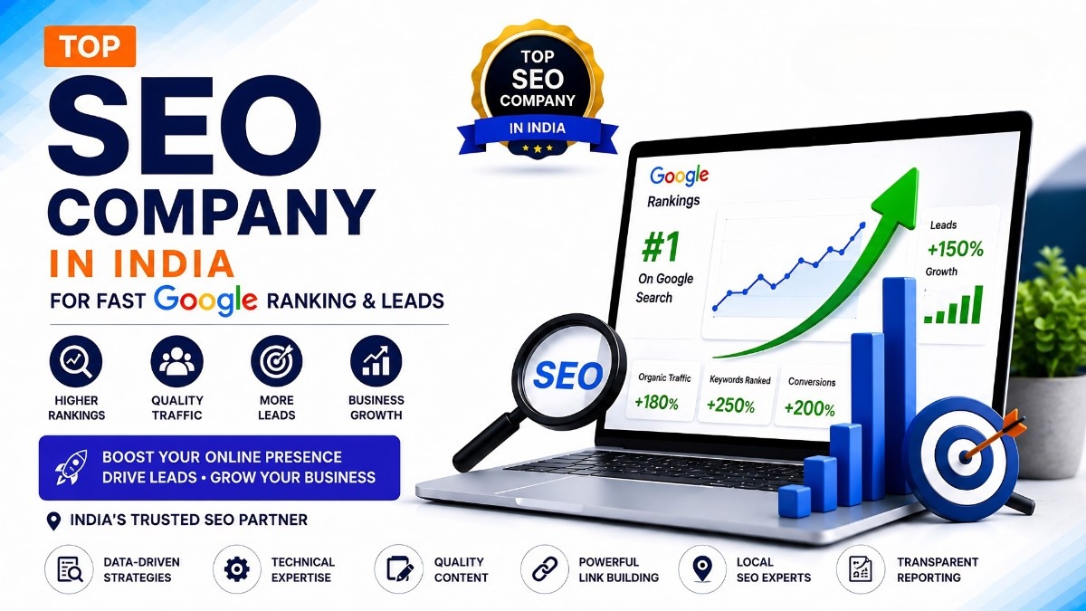 Top SEO Company in India for Fast Google Ranking & Leads