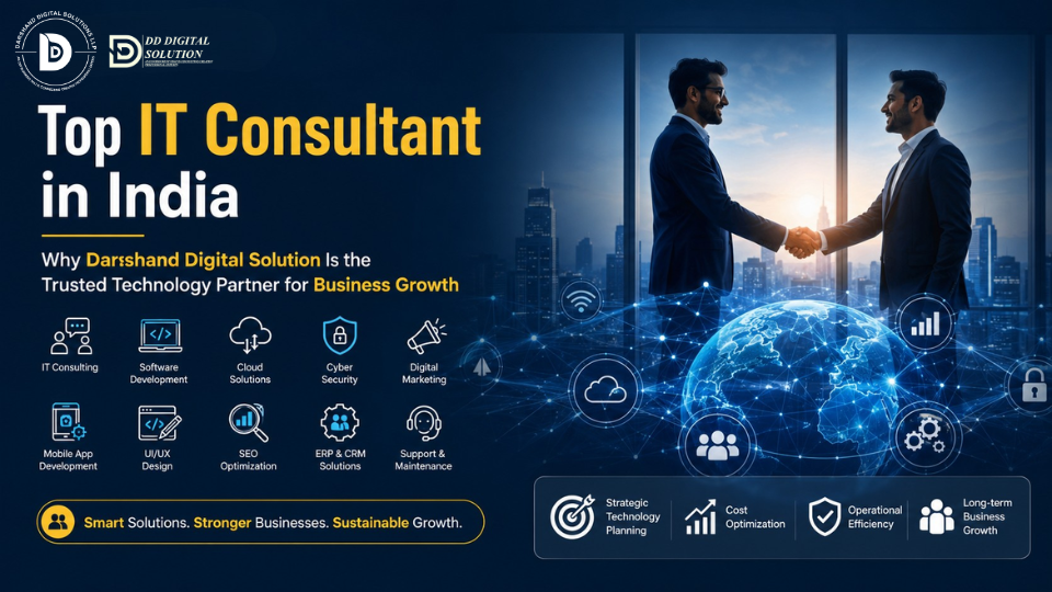 Top IT Consultant in India: Why Darshand Digital Solution Is the Trusted Technology Partner for Business Growth