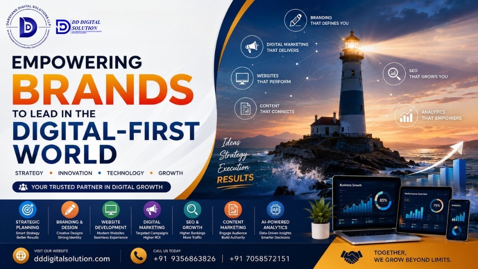 DD Digital Solution & Darshand Digital Solution: Empowering Brands to Lead in the Digital-First World