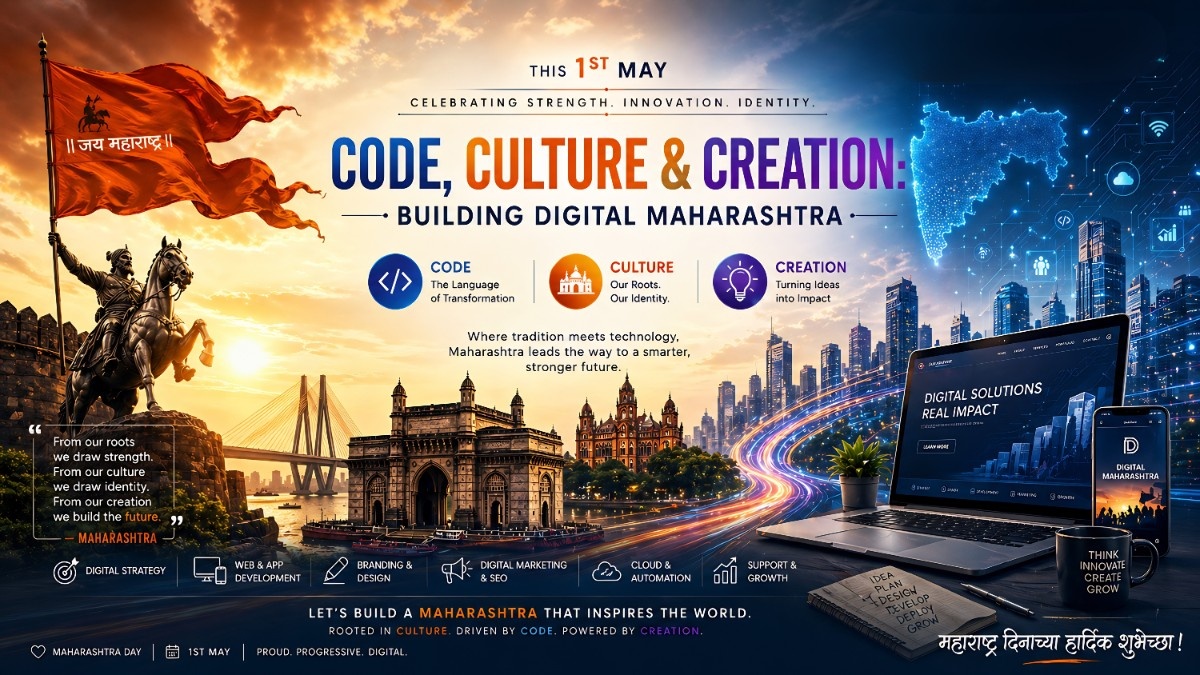 Code, Culture & Creation: Building Digital Maharashtra This 1st May