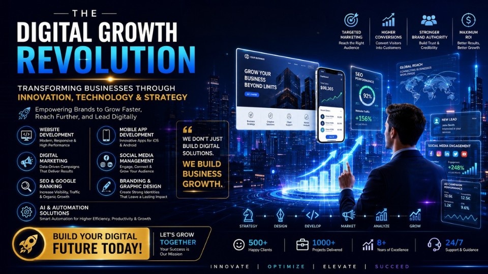 The Digital Growth Revolution: How DD Digital Solution & Darshand Digital Solution Are Transforming Businesses in the Modern Era