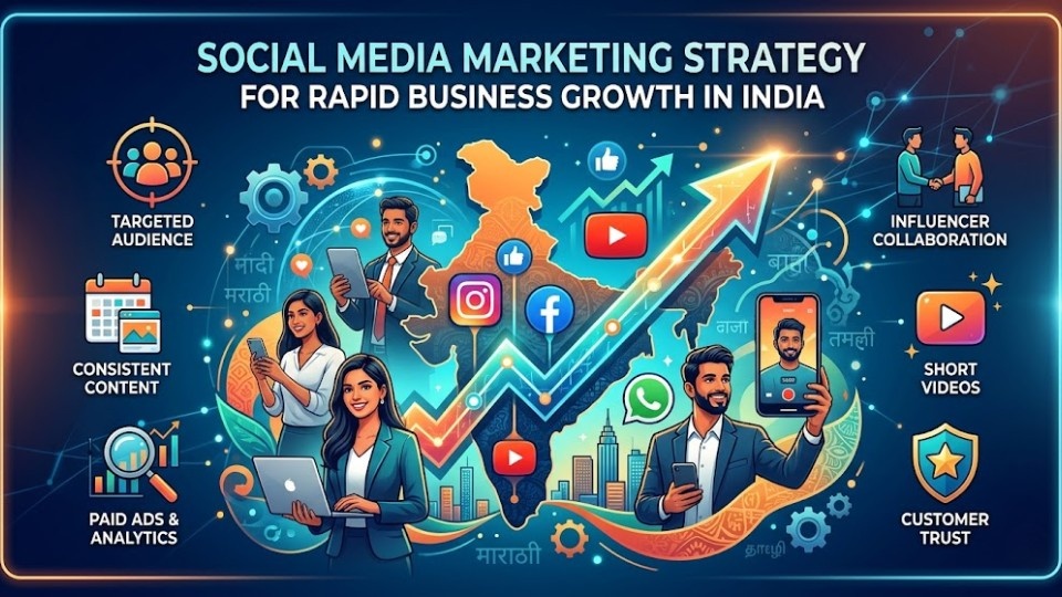 Social Media Marketing Strategy for Rapid Business Growth in India